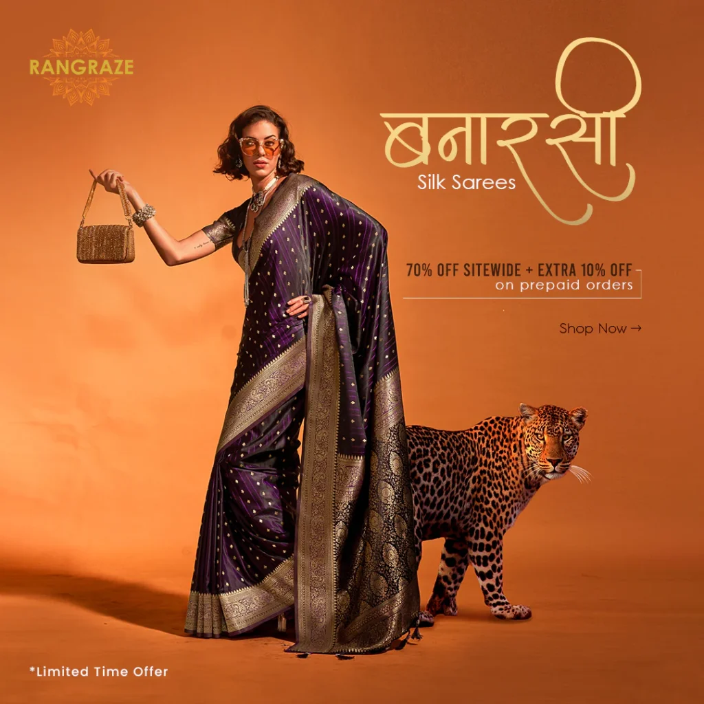banarasi sari: best creative design agency in Delhi