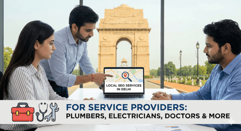 Local SEO Services in Delhi for Service Providers